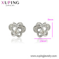 E-602 Xuping Bijoux Meilleure vente mode design simple papillon en forme de boucles d&#39;oreilles